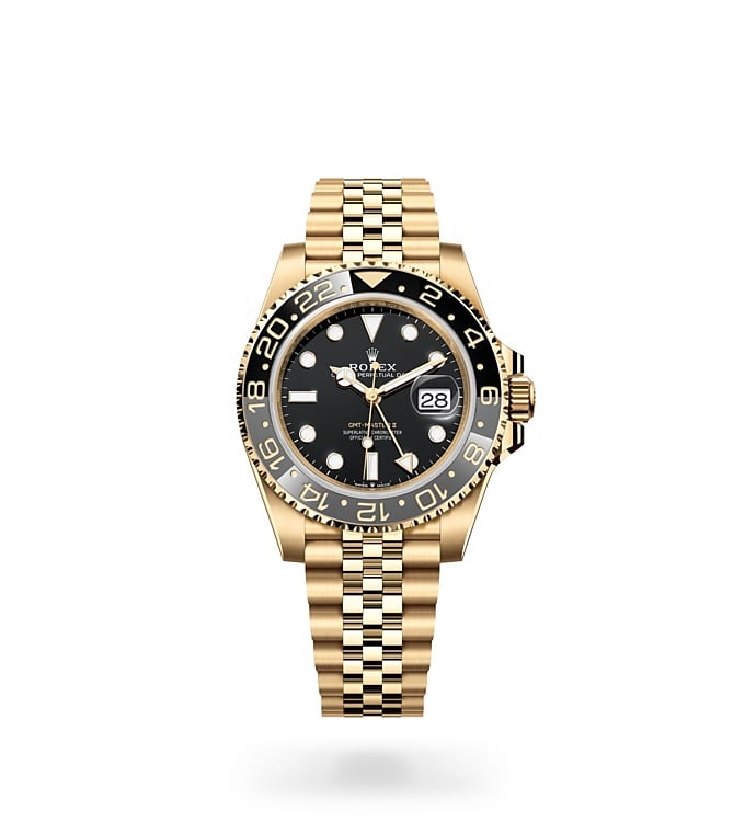 GMT‑Master II - Oyster, 40 mm, or jaune
