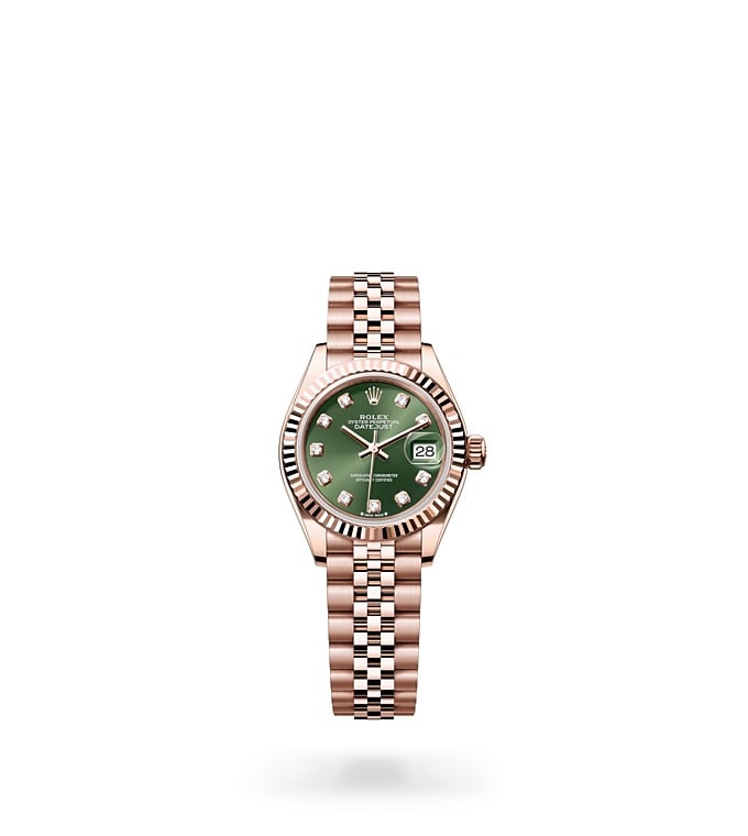 Lady‑Datejust - Oyster, 28 mm, or Everose