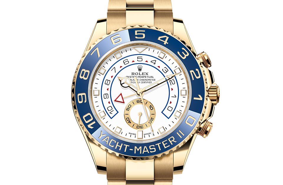 Rolex Yacht‑Master II en or m116688-0002 chez Galeries Lafayette Royal Quartz Paris