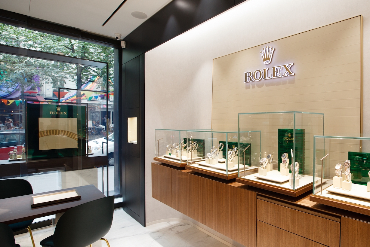 Montres Rolex chez Galeries Lafayette Royal Quartz Paris